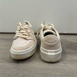 Jordan Women's Sneakers in Cream and White